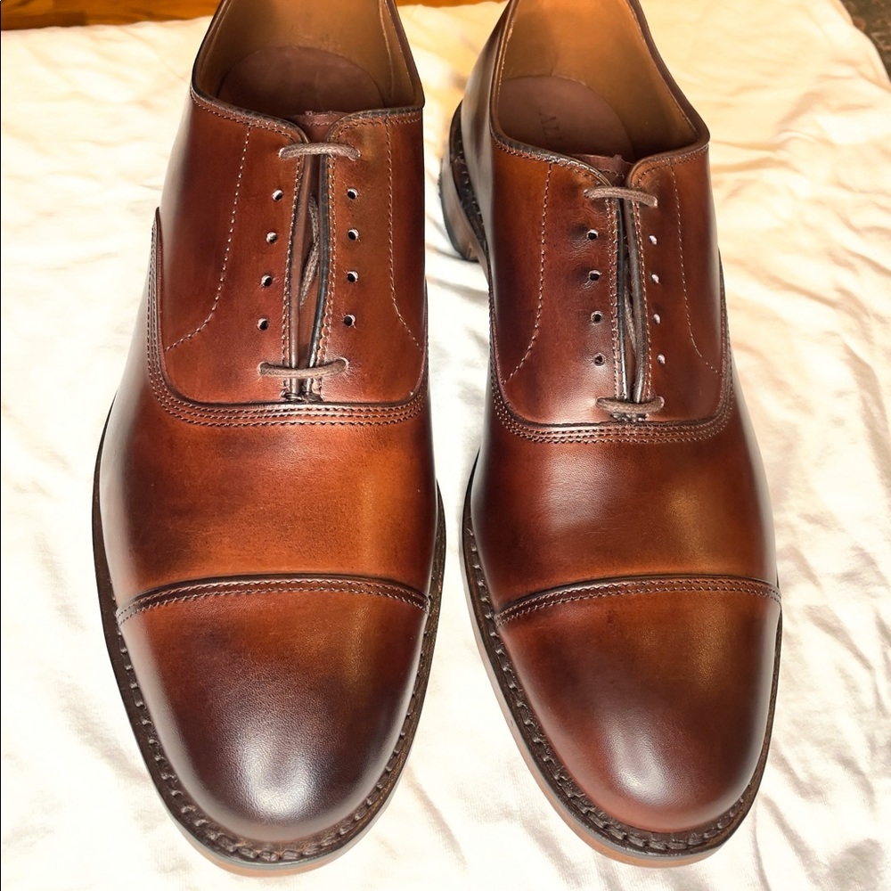 Allen Edmonds Park Avenue Mahogany Size 8.5D